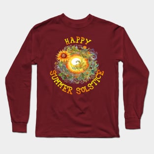 Happy Summer Solstice Long Sleeve T-Shirt